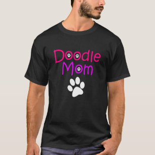 Camiseta Doodle Mãe Aussiedoodle Sheepadoodle Bernedoodle P