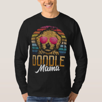 Camiseta Doodle Mama Gift Goldendoodle Mãe Goldendoodle