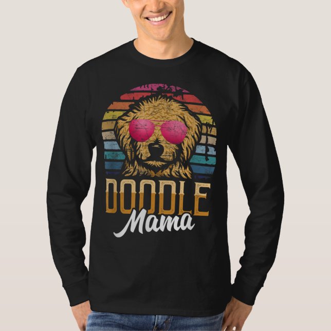 Camiseta Doodle Mama Gift Goldendoodle Mãe Goldendoodle (Frente)