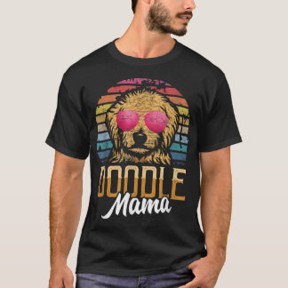 Camiseta Doodle Mama Gift Goldendoodle Mãe Goldendoodle