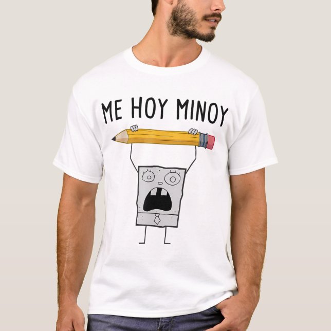 Camiseta Doodlebob Me Hoy Minoy (Frente)