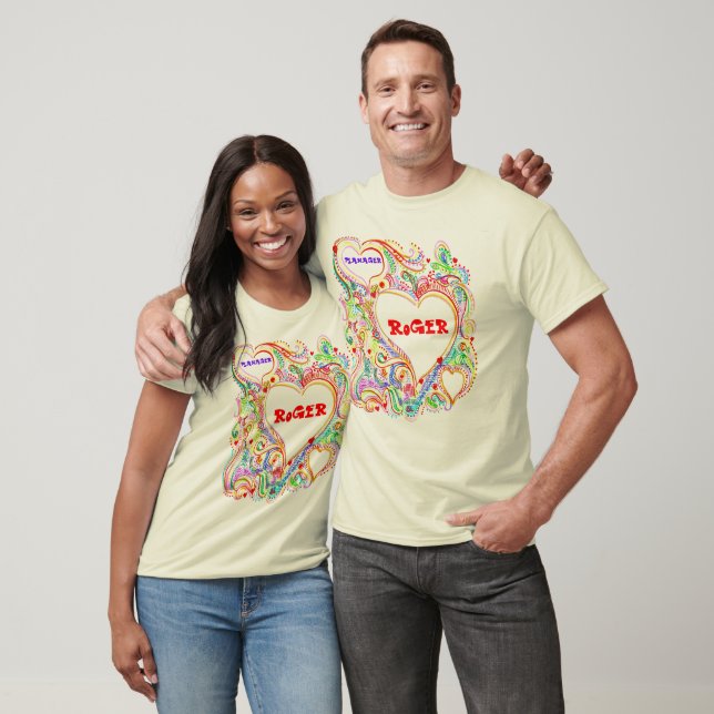 Camiseta Doodlebugs Heart (Unissex)