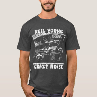 Camiseta Doodlesyporgraphy Horse 70S Zuma Young Art funny