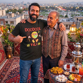 Camiseta Doodool Tala | Presente Iraniano Divertido para Ma