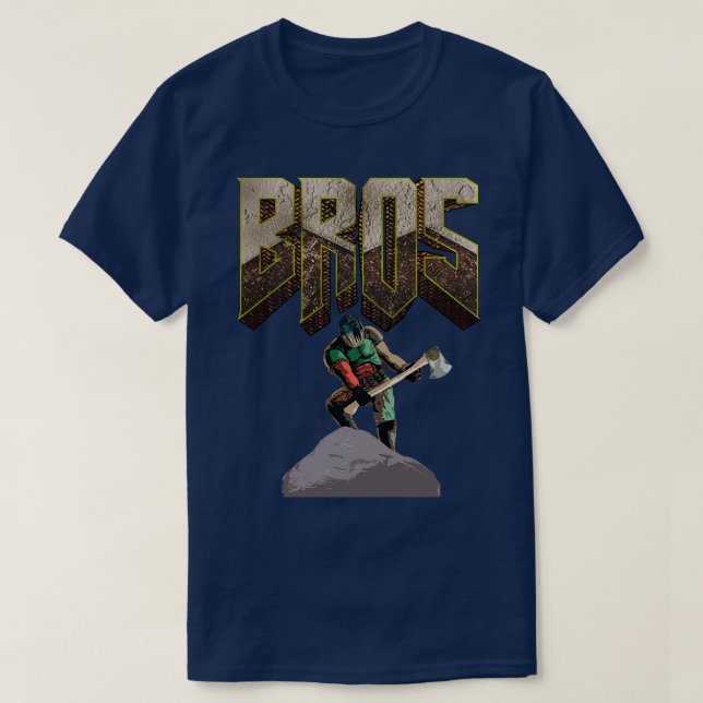 Camiseta Doom Bros Classic TSirt (Frente do Design)