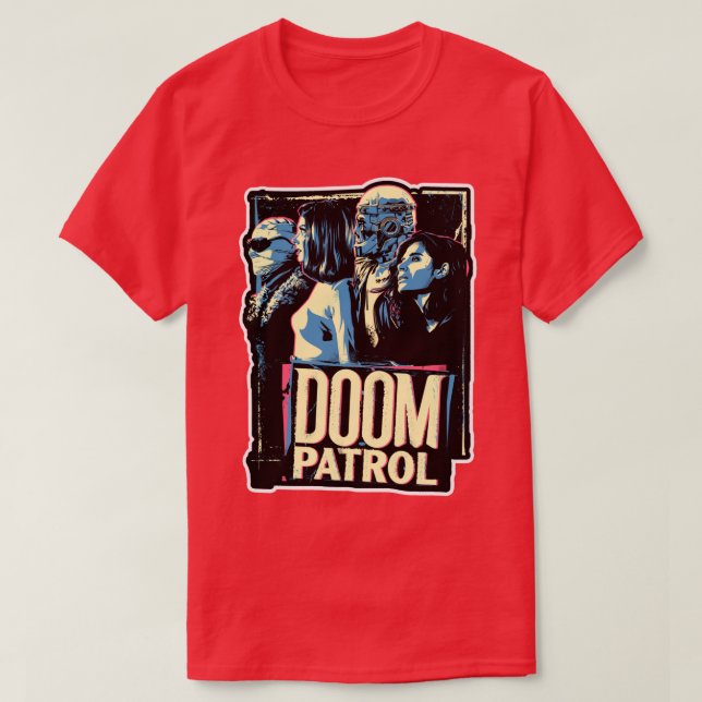 Camiseta Doom Patrol (Frente do Design)