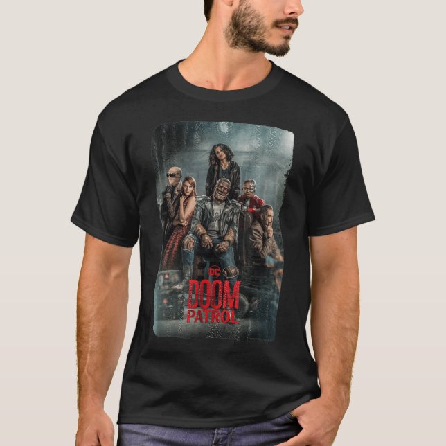 Camiseta Doom Patrol Band Of SuperPowered Freaks boy (Frente)