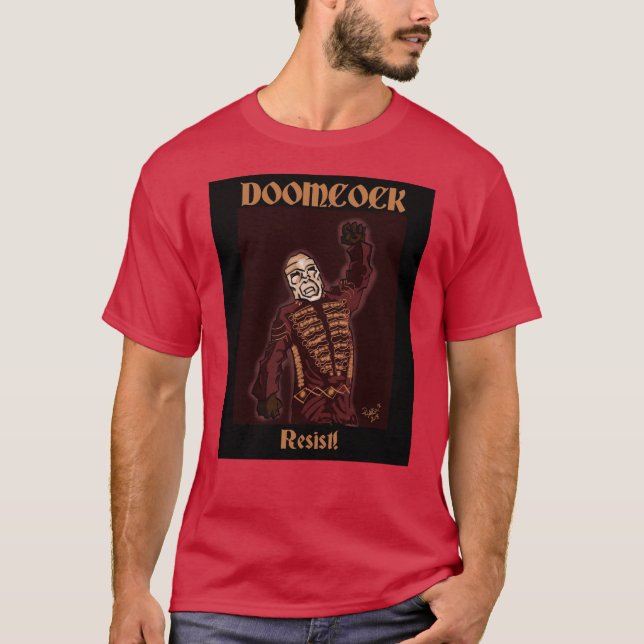 Camiseta Doomcock resiste o t-shirt (Frente)