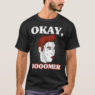 Camiseta Doomer Wojak Meme Messy Boomer Doomed Nihilist