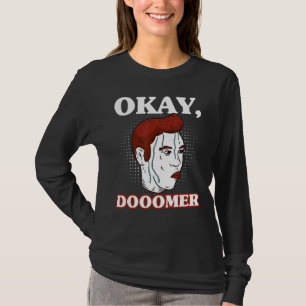 Camiseta Doomer Wojak Meme Messy Boomer Doomed Nihilist