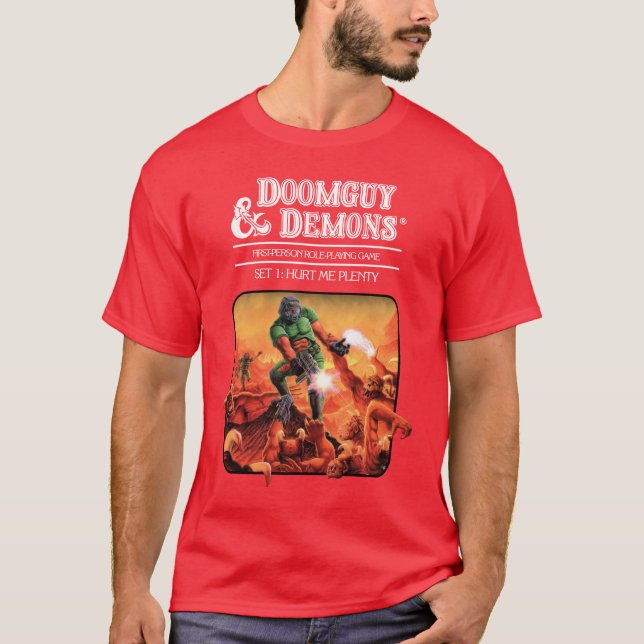 Camiseta Doomguy & Demons (Frente)