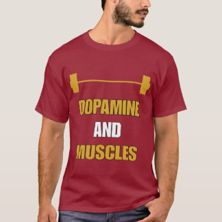 CAMISETA DOPAMINA E MÚSCULOS 