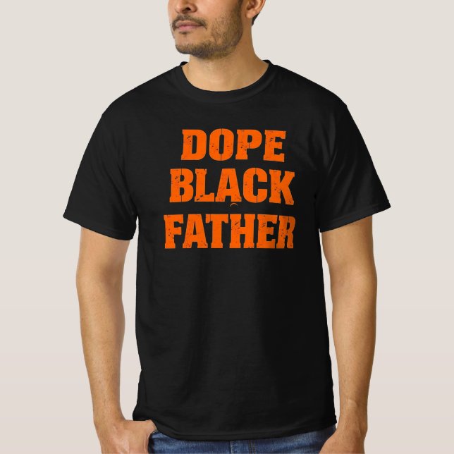 Camiseta Dope Black Padre - Declaração Negativa Dia de Pai (Frente)