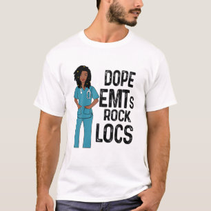 Camiseta Dope Emts Rock Localiza Cabelo Afro-Africano Melan
