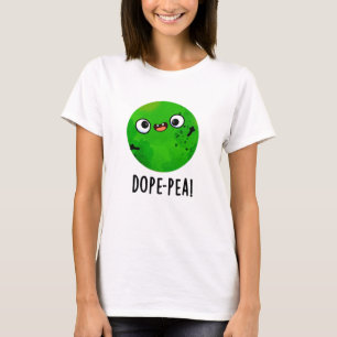 Camiseta Dope-pea Engraçado Dopey Pun