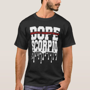 Camiseta Dope Queen King Graphic Decor Scorpio Astrology Zo