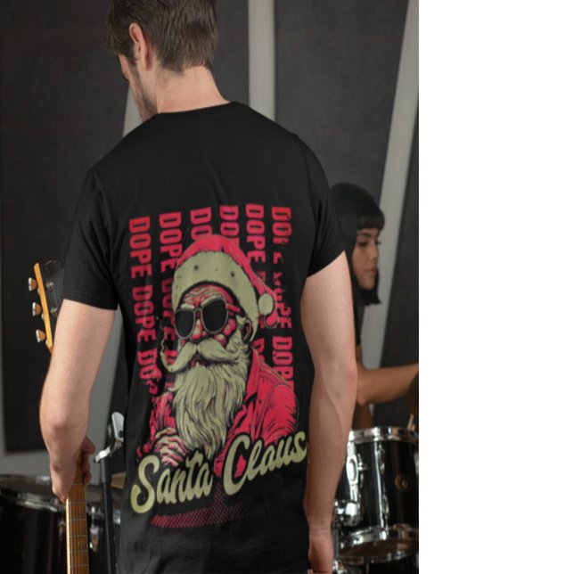 Camiseta Dope Santa Claus (Criador carregado)