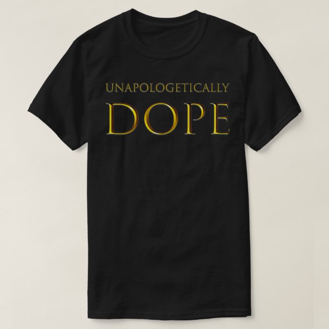 Camiseta Dope sem desculpas (Frente do Design)