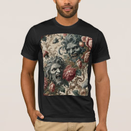 Camiseta Doppelganger Malevolência – Arte Gótica Vestível