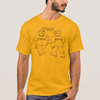 Camiseta Doppler: homem: going "de vinda" do homem das
