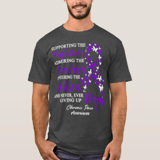 Camiseta Dor Crônica ninguém luta sozinho eu posso fazer tu
