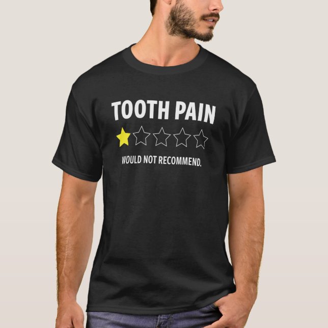Camiseta Dor Dente Não Recomendaria Esquadrão Dental Dos De (Frente)