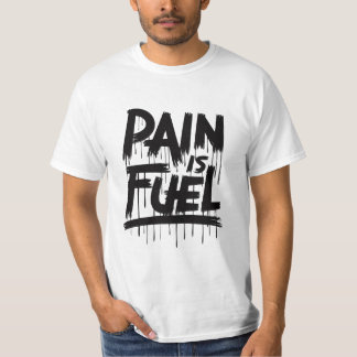 Camiseta " dor_is_fuel " aspas