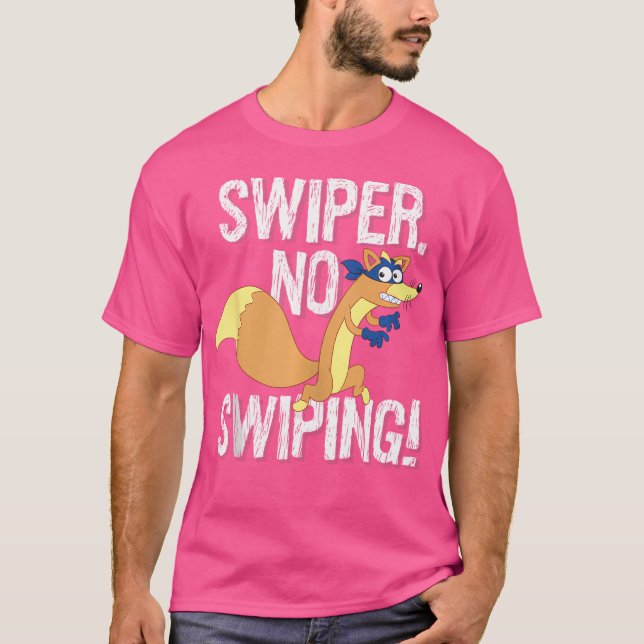 Camiseta Dora A Exploradora Swiper Sem Roubar Raposa (Frente)