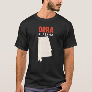 Camiseta Dora Alabama USA State America Viagem