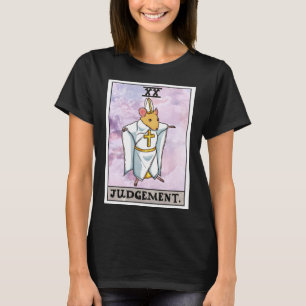 Camiseta Dorime Rat Julgamento Tarot Card Engraçado Memória