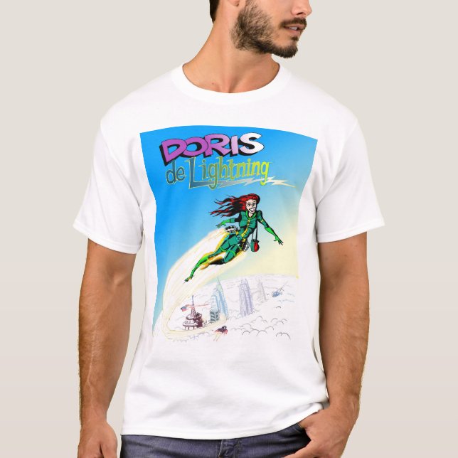 Camiseta Doris de Relâmpago (Frente)
