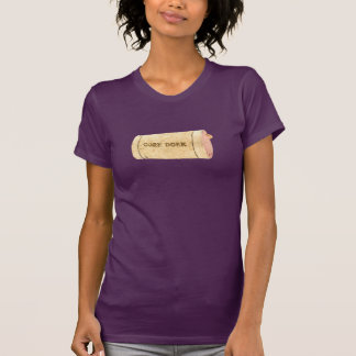 Camiseta Dork da cortiça - roxo