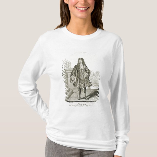 Camiseta d'Orleans do "Monsieur" de outra maneira Philip (Frente)