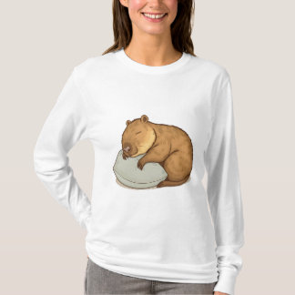 Camiseta dormindo Capybara Sleepybara