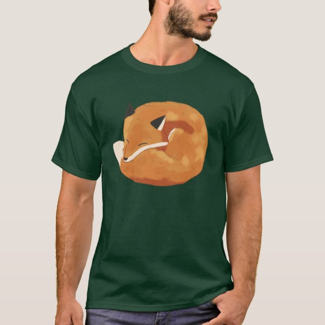 Camiseta Dormindo de forma engraçada (Frente)