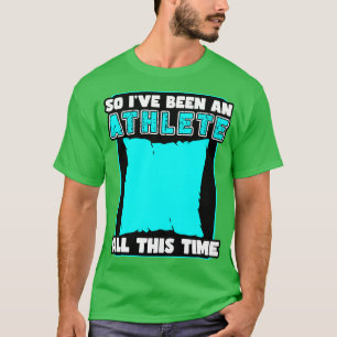 Camiseta Dormindo, Fui Atleta O Tempo Todo