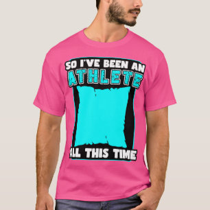 Camiseta Dormindo, Fui Atleta O Tempo Todo