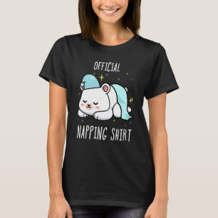 Camiseta Dormindo Urso Polar Pijamas Sonolento
