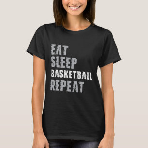 Camiseta Dormir Basquete Repete O Natal Para Teen Adu