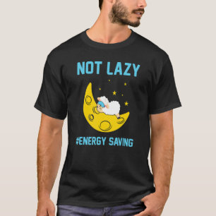 Camiseta Dormir Com Preguiça Sem Pancos Cansados