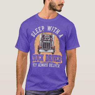 Camiseta Dormir Com Um Motorista De Caminhão Que Sempre Ent
