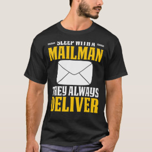 Camiseta Dormir Com Um Posto De Trabalhadores Postais Do Co