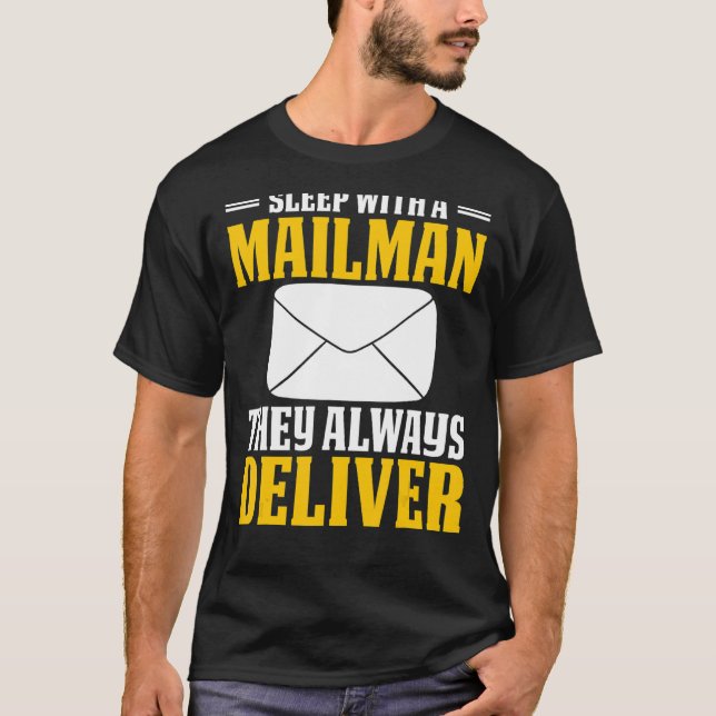 Camiseta Dormir Com Um Posto De Trabalhadores Postais Do Co (Frente)