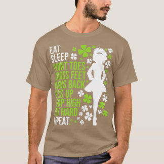 Camiseta Dormir, Dança Irlandesa, Dançarina Irlandesa Ceili