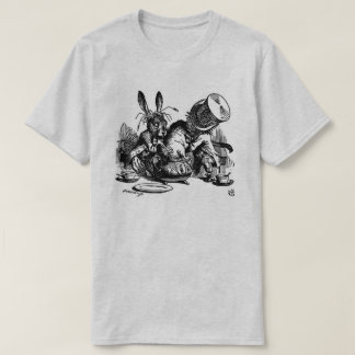 Camiseta Dormir de Chapéu Louco Masculino no Bule B&W