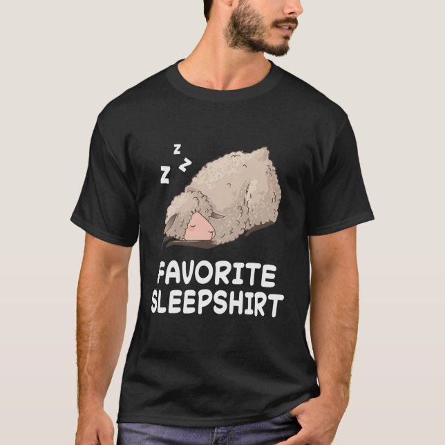 Camiseta Dormir Dormindo Pajama Pajama Noite (Frente)