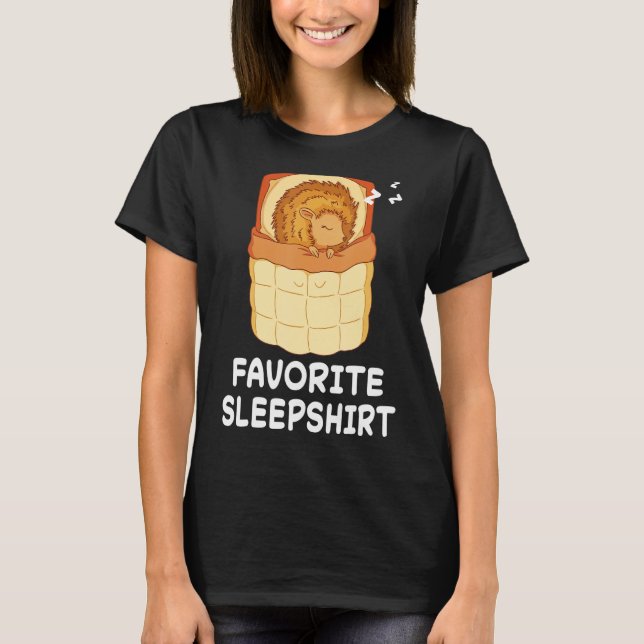 Camiseta Dormir Dormir Noite de Pajama (Frente)