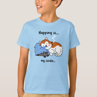 Camiseta dormir é... meu cardio... soneca.