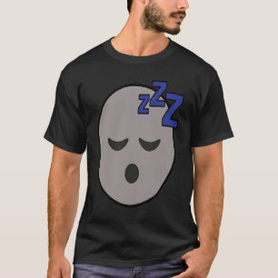 Camiseta Dormir Emote Legal Face Design de Nápoles Z'
