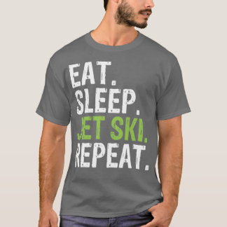 Camiseta Dormir Jet ski repetir 4